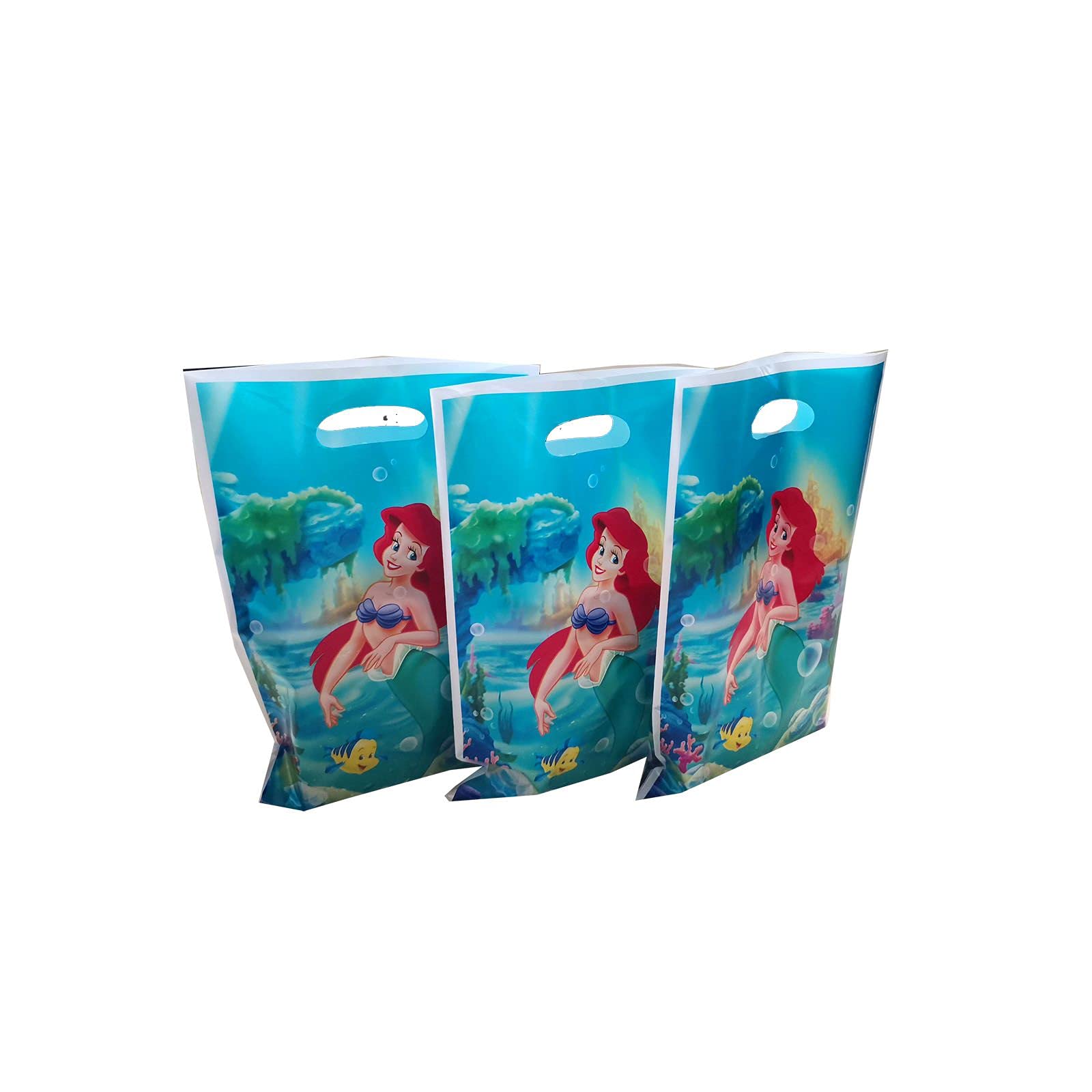 30PCS Mermaid Gift Bags - Premium Mermaid-Themed Party Favors for Kids Birthday, Baby Shower & Special Events - Treat Bags for Candy, Goodies & Small Gifts - Perfect for Mermaid Birthday Party Decorations & Ocean Theme Celebrations