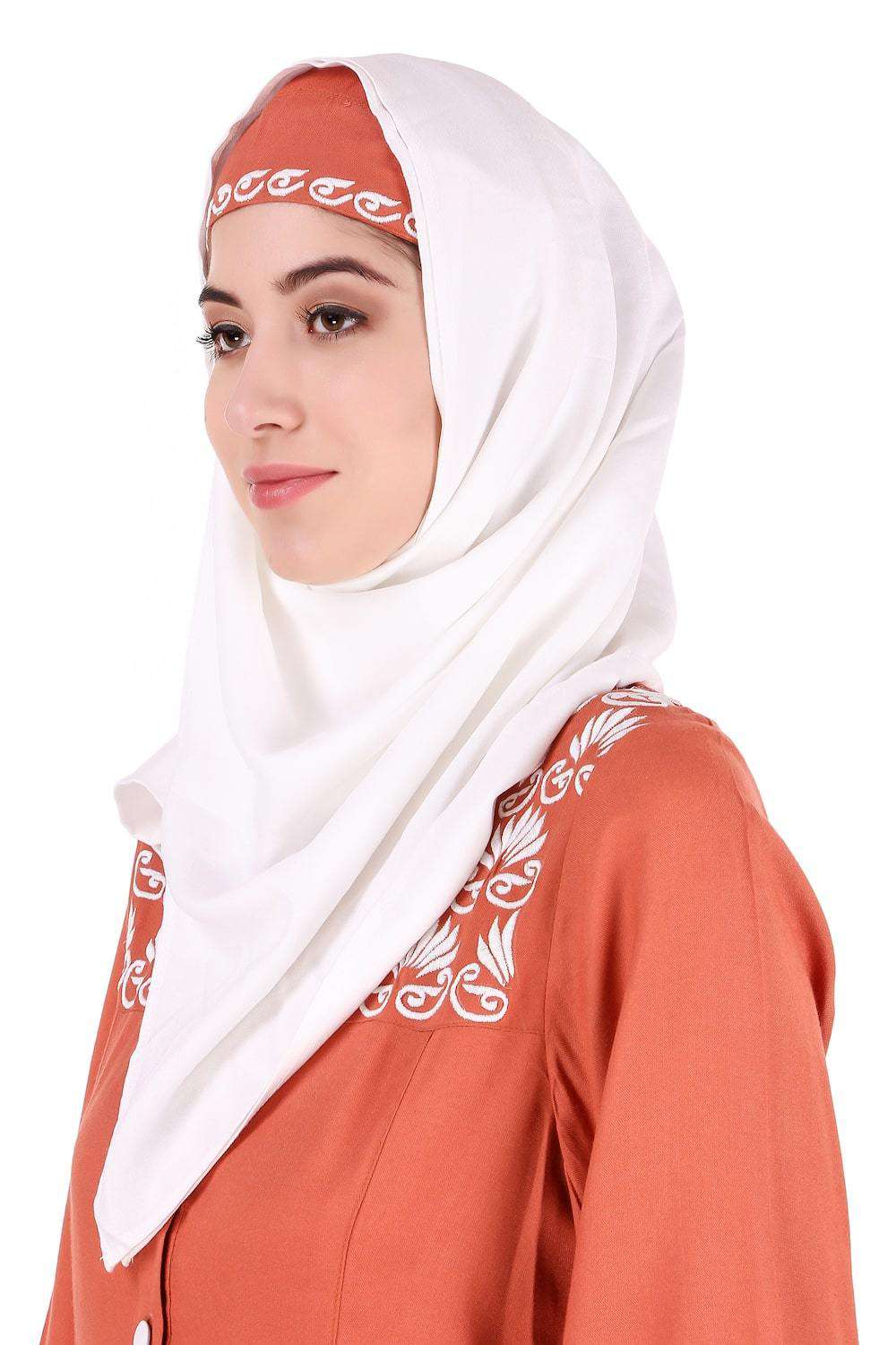 Embellished Yoke Formal Abaya Dress for Women - Elegant Islamic Prayer Gown - Perfect for Eid, Weddings & Special Occasions