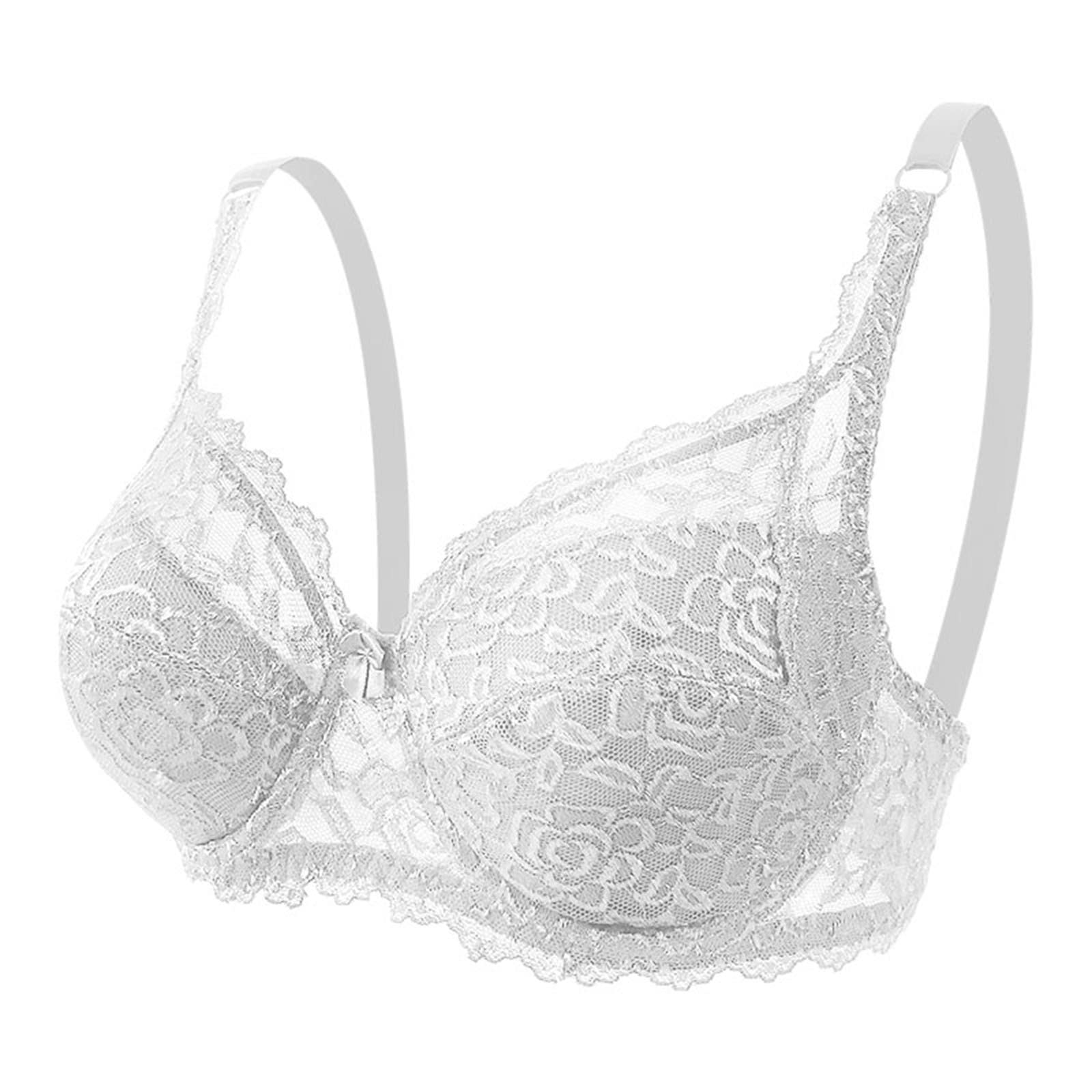 Sexy Lace Bralette for Women - Plus Size Comfortable Underwear, Soft Support Bra for Everyday Wear, Sleep & Lounge