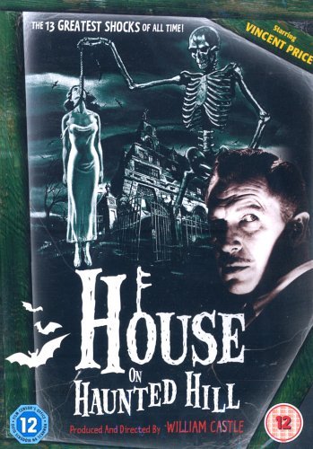 House On Haunted Hill DVD - Classic Horror Movie for Halloween Scary Movie Nights & Home Theater Collections