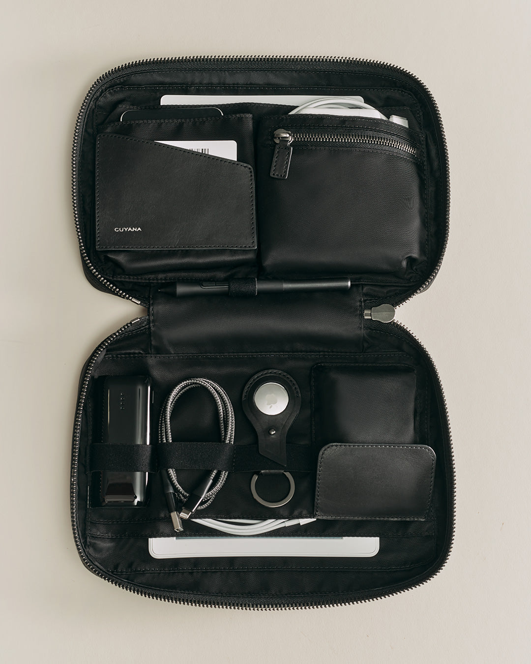 Tech Organizer - Premium Electronic Accessories Storage Case for Phones, Cables, Chargers | Perfect for Travel, Office & Home Organization
