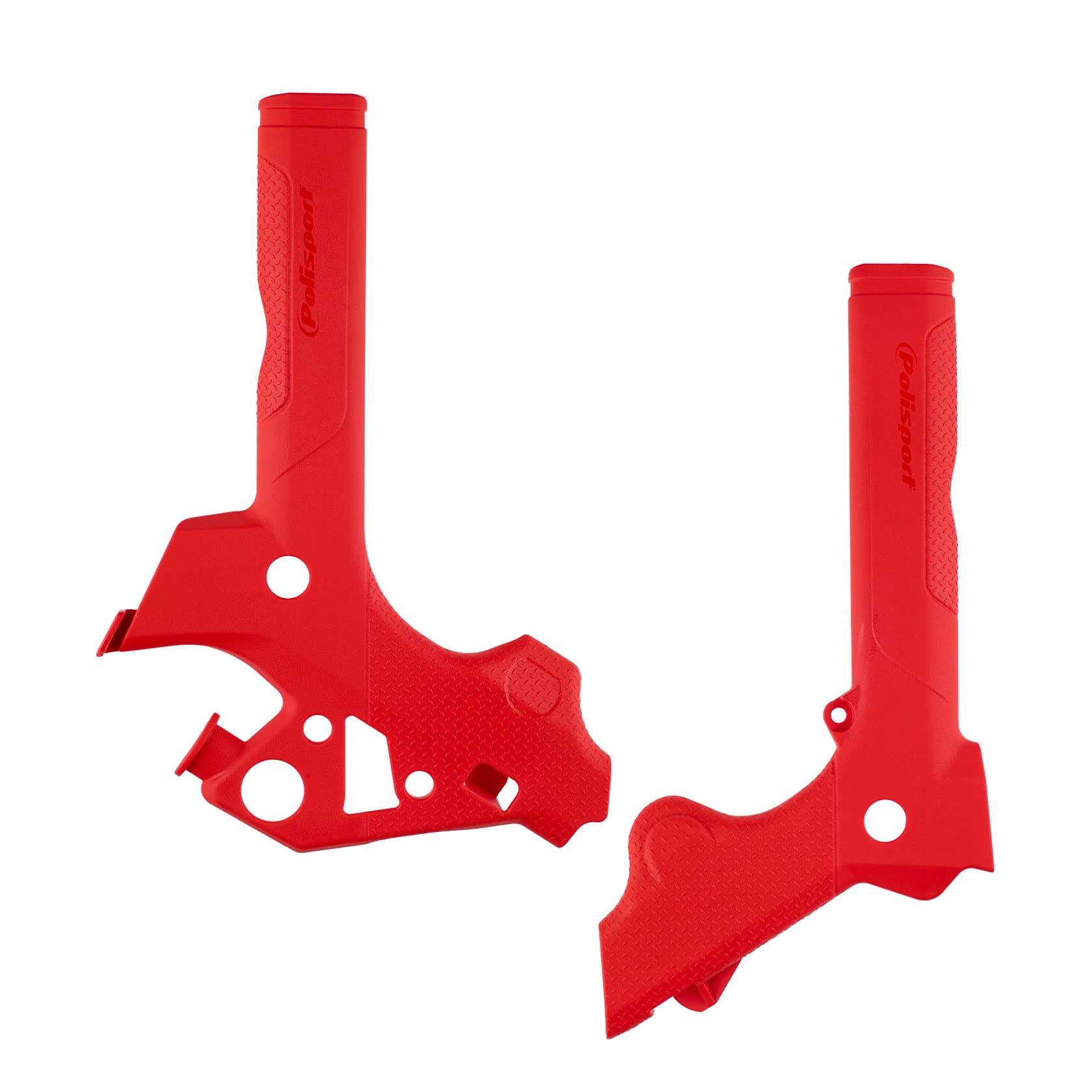 Polisport Frame Protector Red for 20 Gas Gas EC250 Motorcycle - Durable Bike Guard for Off-Road & Motocross Riding Protection