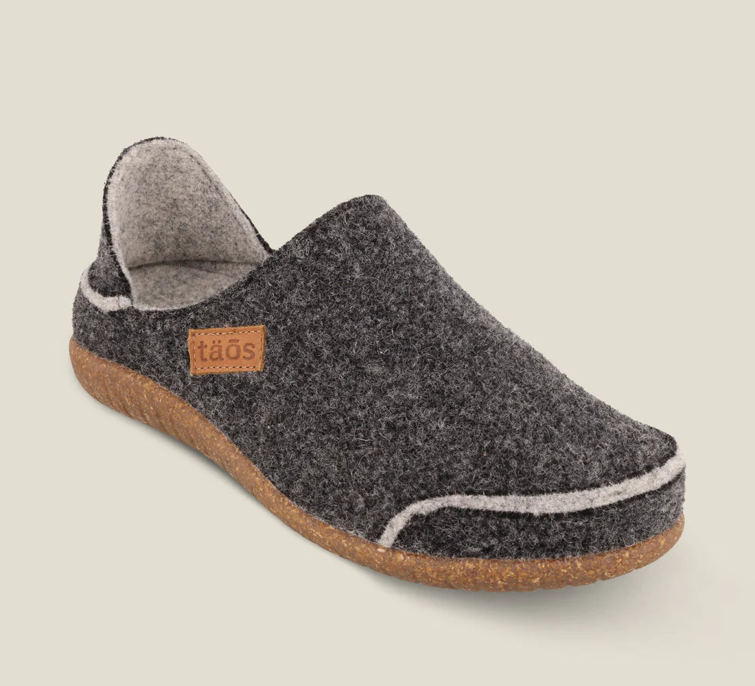 Taos Convertawool Slippers for Women & Men - Cozy Wool House Shoes with Arch Support - Perfect for Indoor Comfort, Lounge Wear & Cold Weather