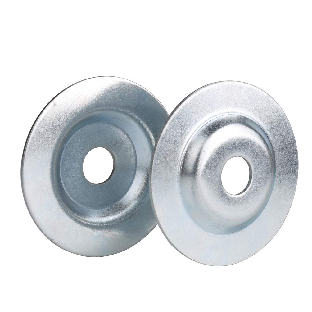 2PCS OD3-1/10'' x ID5/8'' Bench Grinder Arbor Washer Flange Set for Grinding & Wire Wheel Accessories - Perfect for Metalworking, Woodworking & DIY Projects