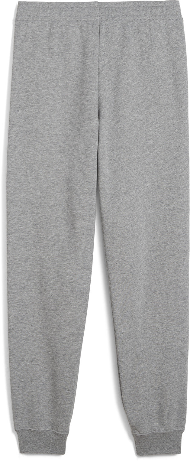 PUMA Kids' Essentials Logo Fleece Grey Track Pants - Soft & Comfortable Joggers for Boys & Girls - Perfect for School, Sports & Casual Wear