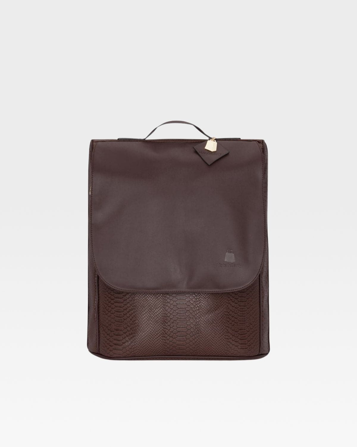 Apollo 1 Durable Laptop Backpack in Chocolate Brown - Perfect for Work, Travel & College Students | Water Resistant & Spacious Design
