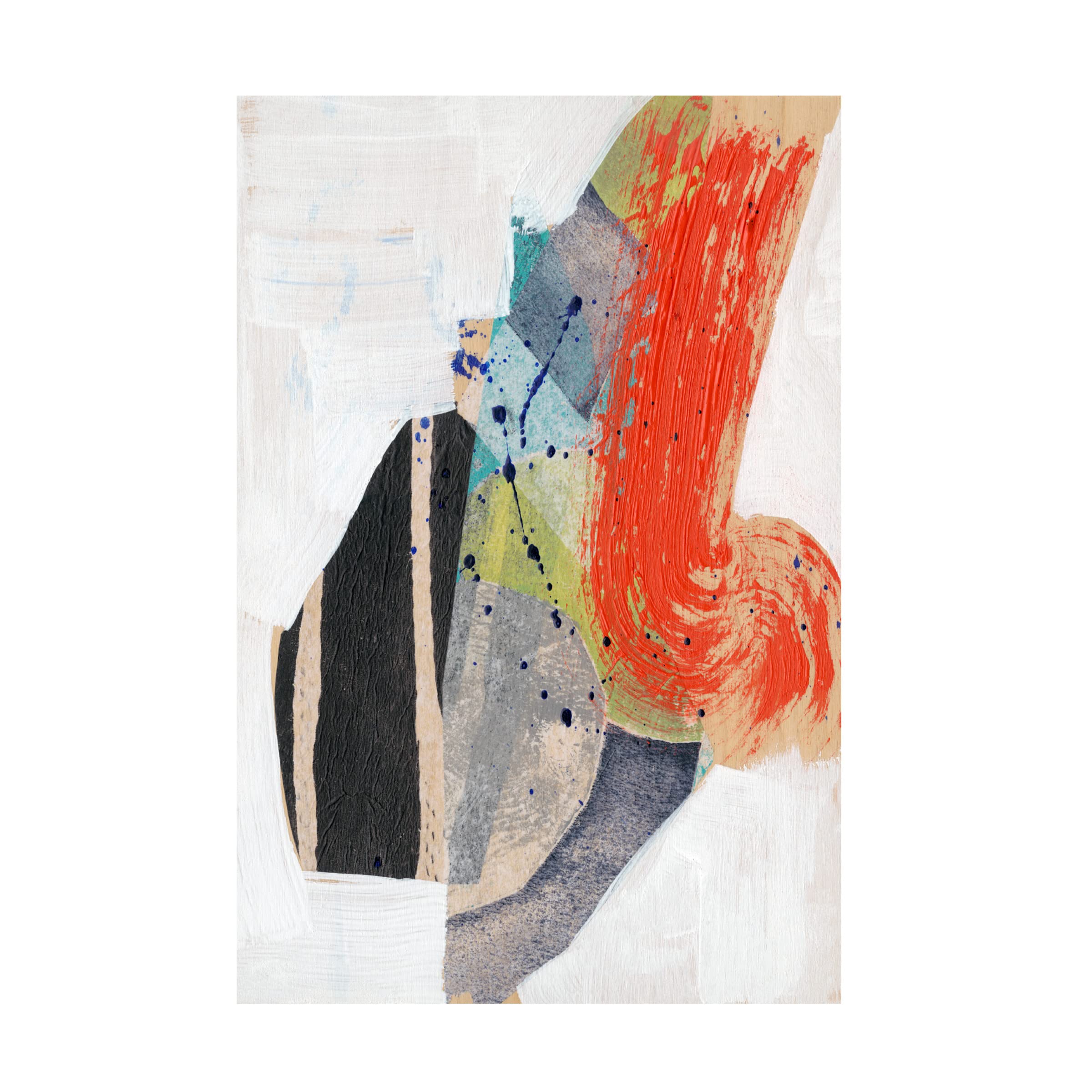 Jennifer Goldberger 'Pop Quirk I' Canvas Wall Art - Modern Abstract Painting for Living Room, Bedroom & Office Decor | Trademark Fine Art Collection