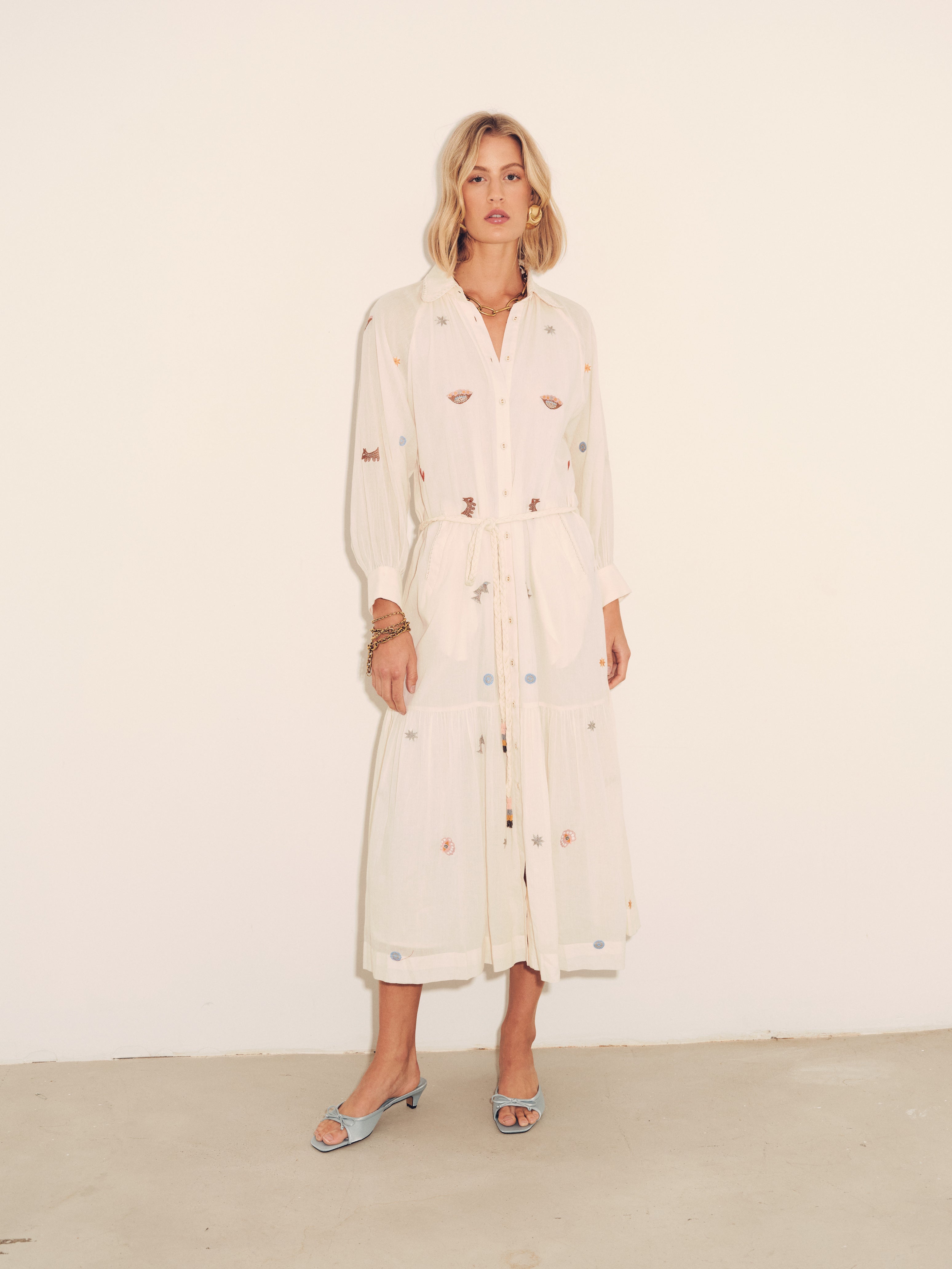 Lin Dress 1 - Elegant Floral Summer Dress for Women | Perfect for Beach Vacations, Date Nights & Casual Outings