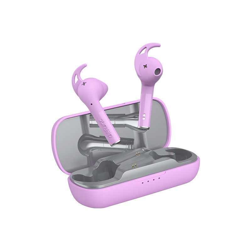 Defunc True Sport Wireless Earbuds - Pink | Sweatproof Bluetooth Headphones for Running, Gym & Workout