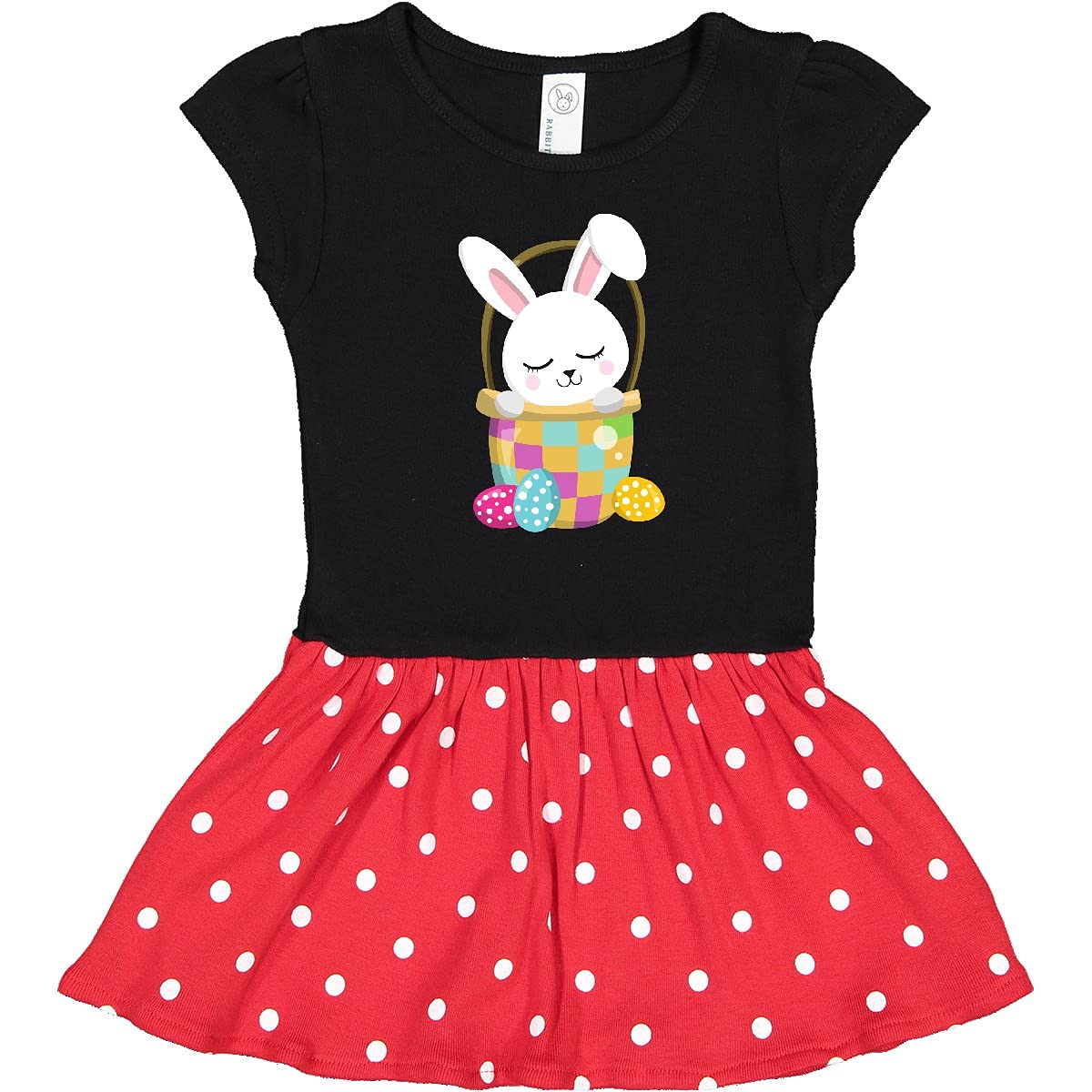 Cute White Bunny Easter Dress for Infants - Perfect for Easter Celebrations