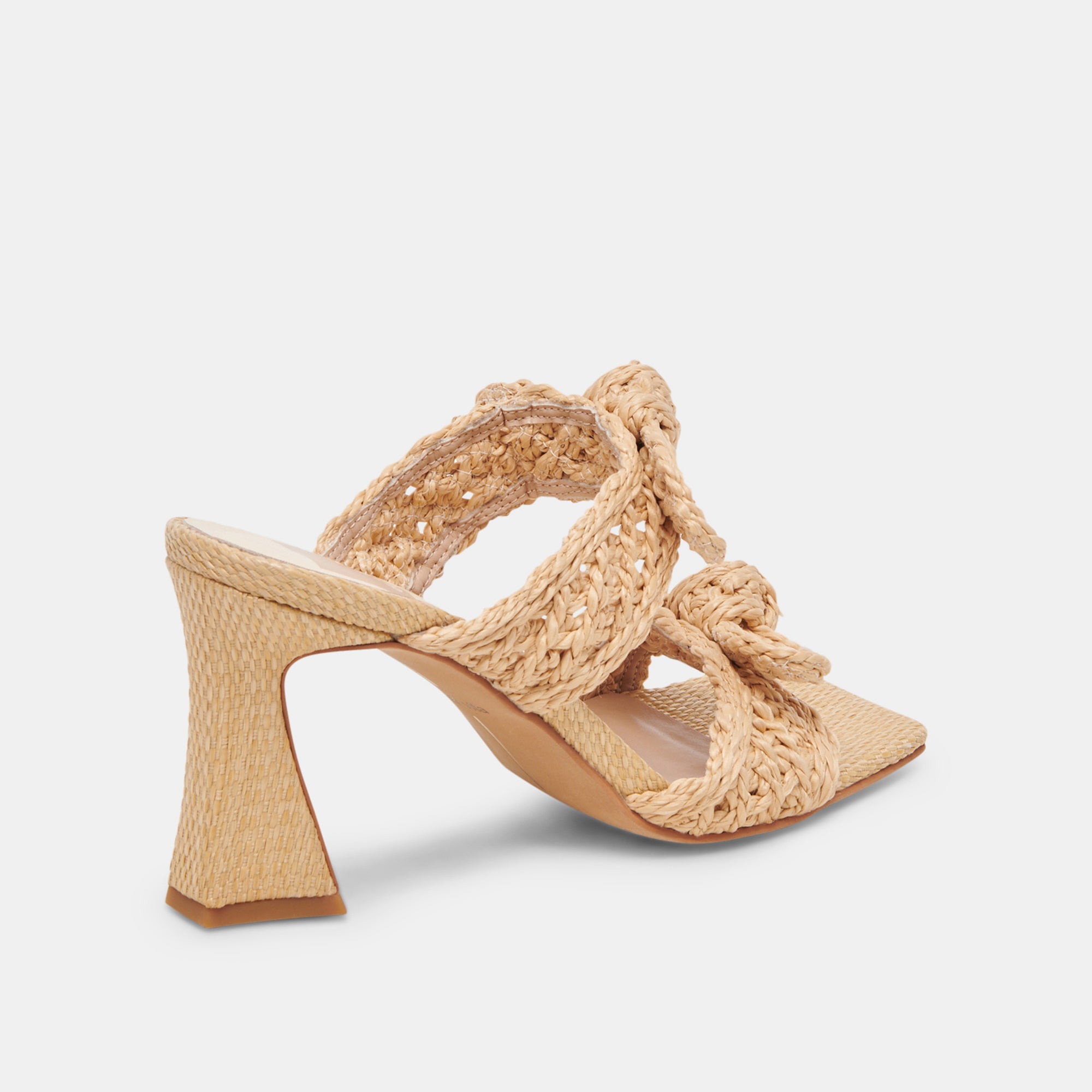 NIYAH Women's Natural Raffia Heels - Comfortable Summer Wedge Sandals for Beach, Wedding & Casual Outings