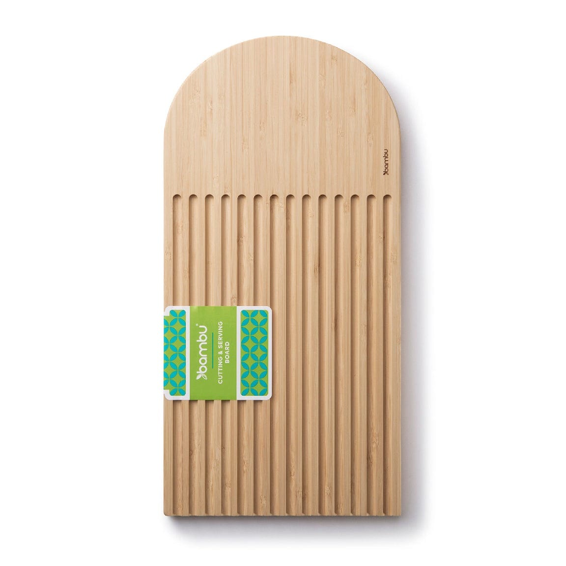 Bamboo Arch Bread Board - Durable Wooden Cutting Board for Bread, Cheese & Charcuterie - Perfect for Kitchen, Serving & Entertaining