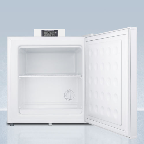 Accucold FS24L7NZ Compact All Freezer - 24L Energy Efficient Upright Freezer for Home, Office, or Garage - Perfect for Storing Frozen Foods, Ice Cream, and Meal Prep