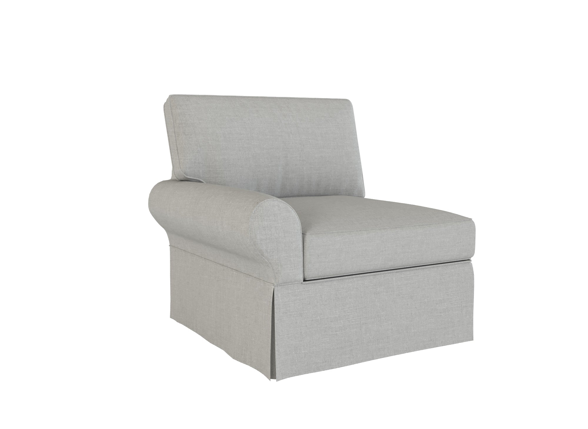 PB Basic Left Arm Chair Cover - Slipcover for Sectional Sofa Components | Perfect for Living Room, Office & Home Decor