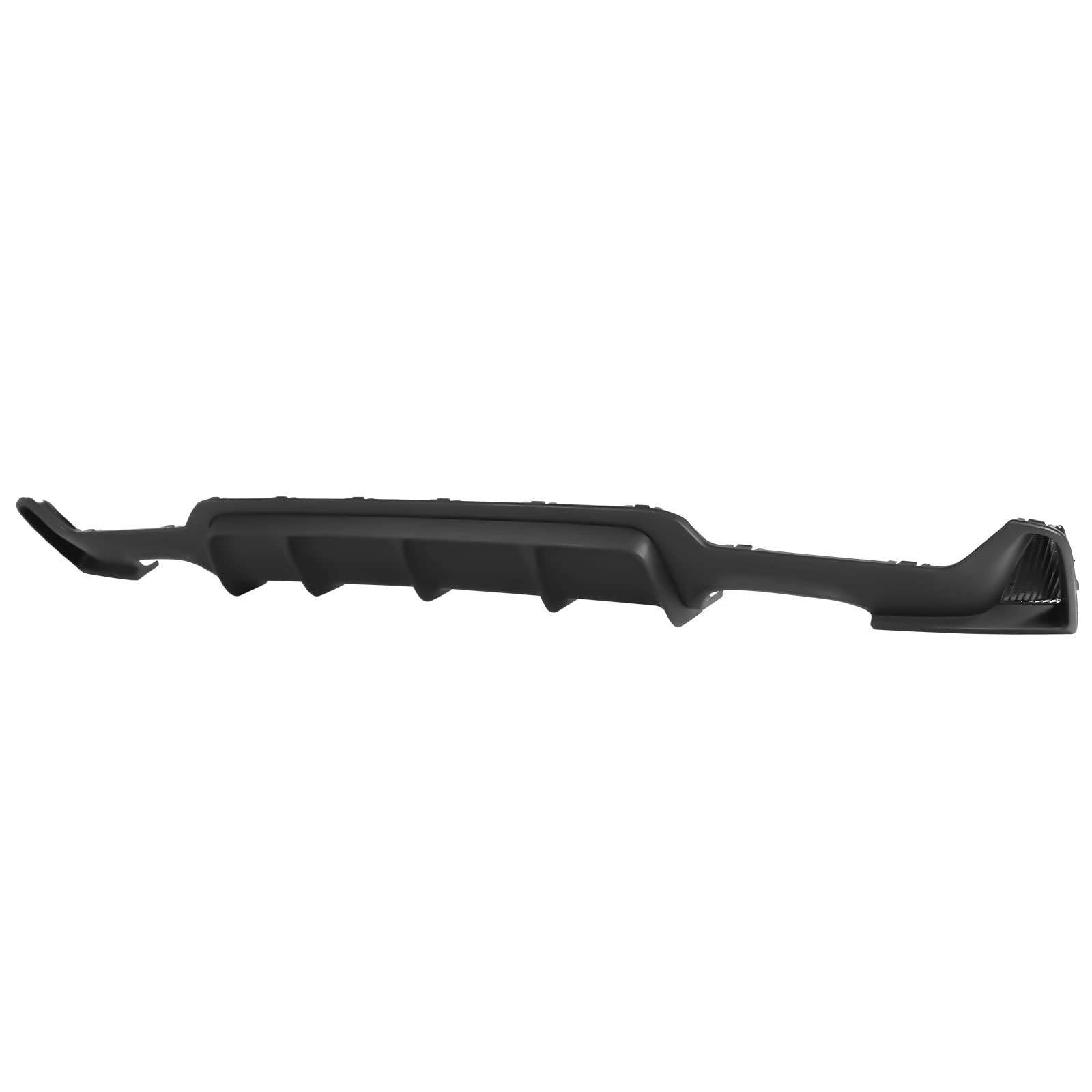 IKON MOTORSPORTS Rear Diffuser for 2014-2020 BMW 440i & 440i xDrive M Performance - Carbon Fiber Rear Bumper Lip Spoiler with Dual/Single Exhaust Options - Perfect for Car Upgrades & Street Racing