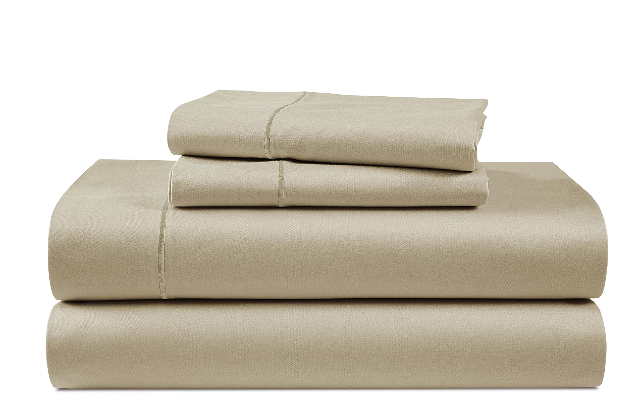 1000 TC 100% Egyptian Cotton Bed Sheets Full Size - 16 Inch Deep Pocket Cooling Bedding Set - Breathable, Fade & Pill Resistant - Perfect for Hot Sleepers & Luxury Bedrooms