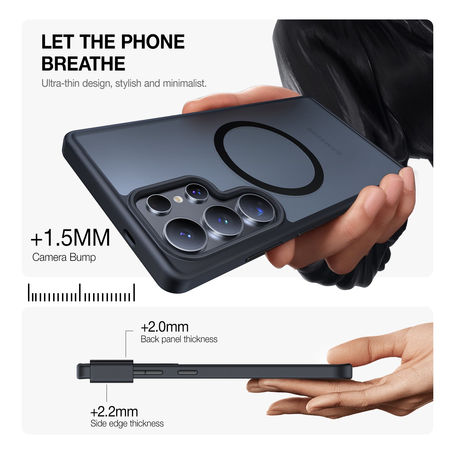 Samsung S25 Plus Guardian Mag Case - Premium Magnetic Protective Cover for Samsung Galaxy S25 Plus | Perfect for Work, Travel & Everyday Use