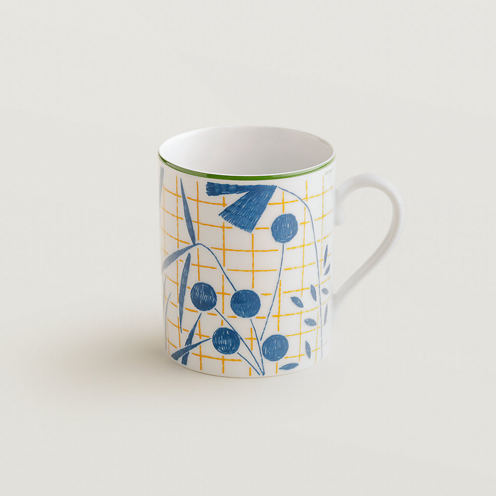 Premium 'A Walk in the Garden' Ceramic Coffee Mug - Elegant Floral Design for Home & Office Use - Perfect Gift for Tea & Coffee Lovers