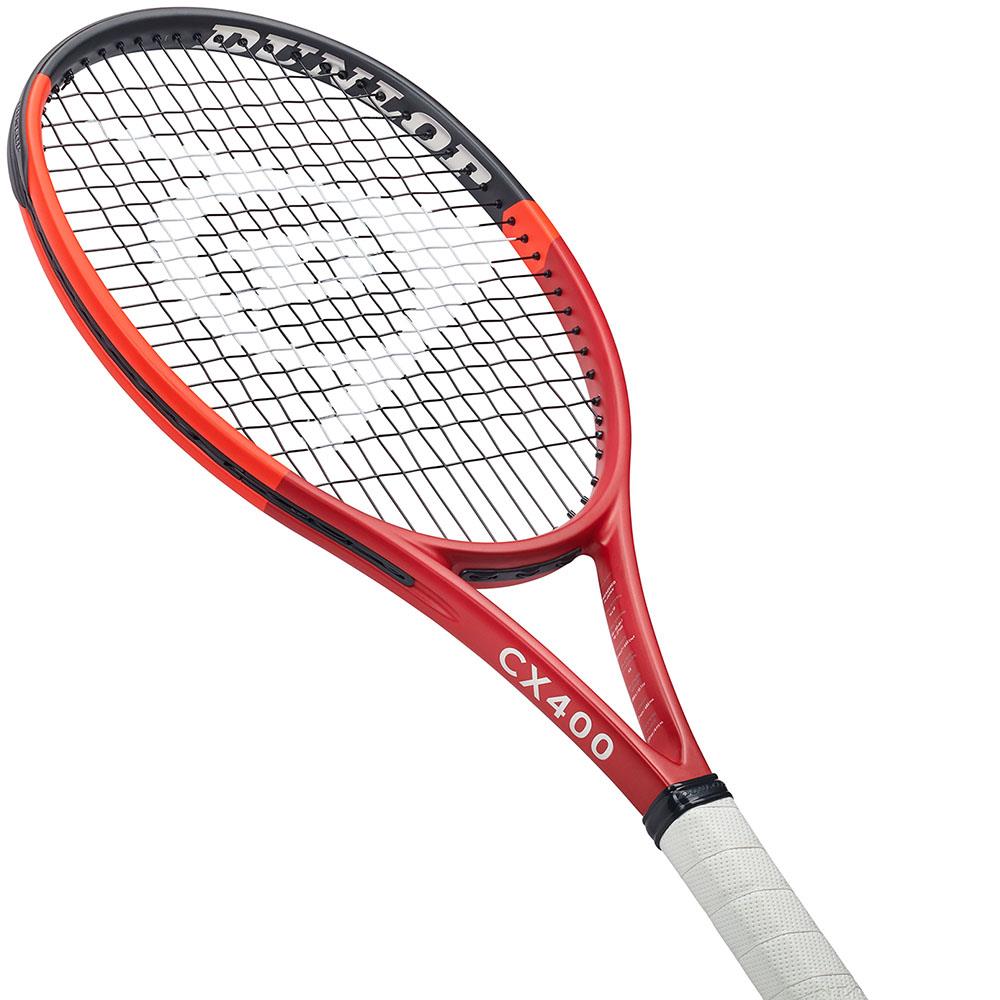 Dunlop CX 400 2024 Tennis Racket - Carbon Fiber Tennis Racquet with Comfort Grip for Men & Women | Perfect for Competitive Play & Training Sessions