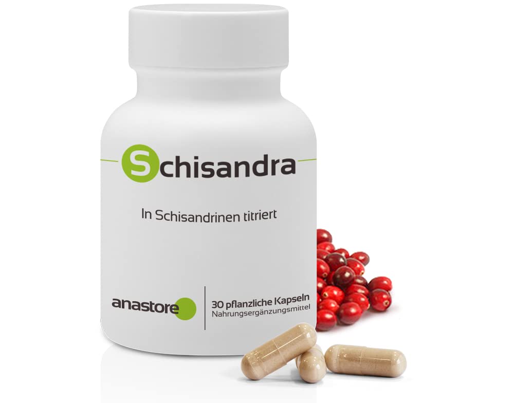 Premium Schisandra Chinensis Extract 200mg - 30 Capsules | 30:1 Concentrated Dry Fruit Extract with 10% Schisandrines | Supports Brain Health, Energy, Emotional Balance, Vitality & Sleep | Ideal for Stress Relief, Mental Clarity & Natural Wellness Boost