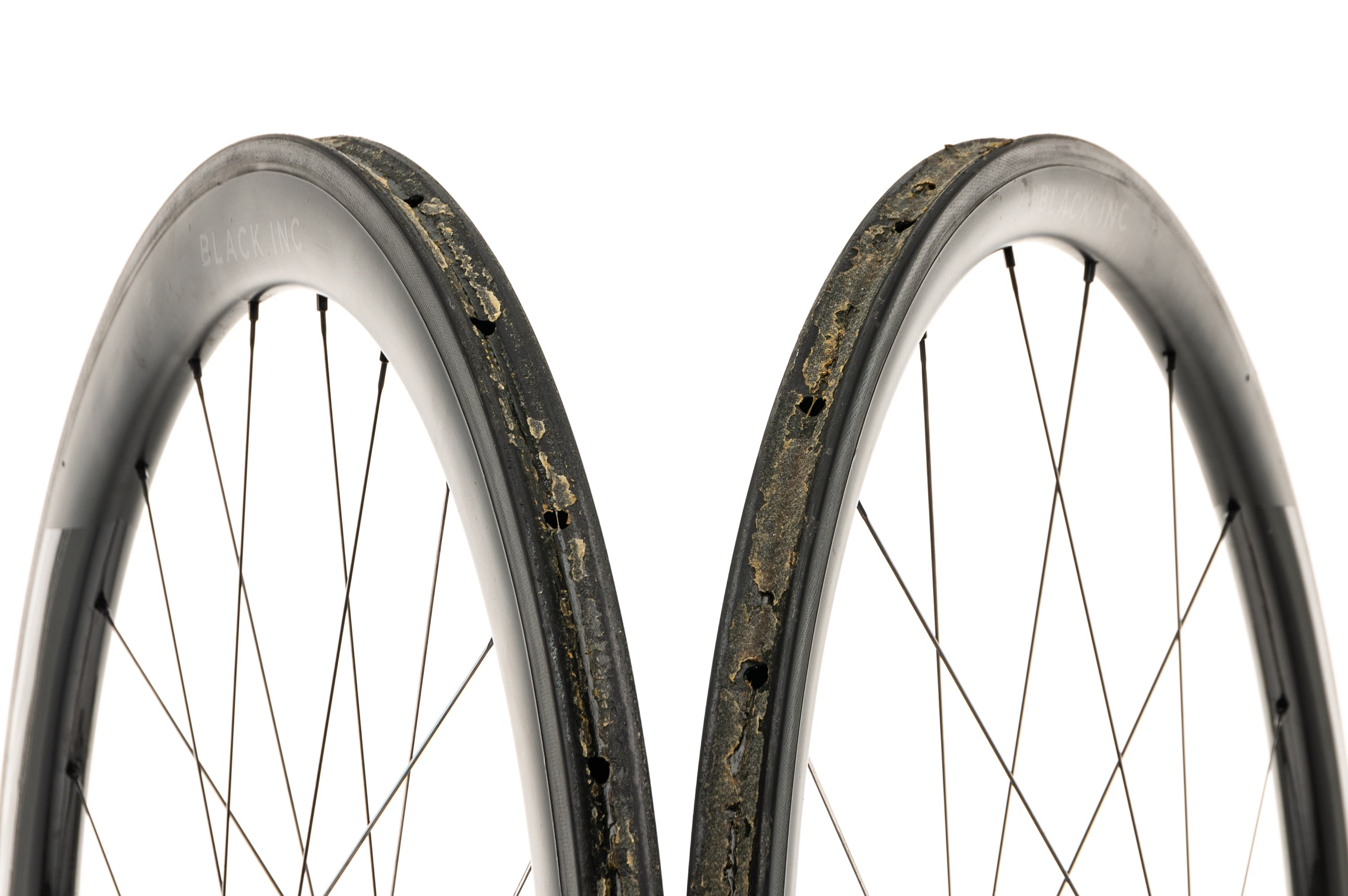 Black Inc. 50/30 Carbon Tubular 700c Wheelset - Lightweight Road Bike Wheels for Racing & Performance Cycling | Perfect for Triathlons, Time Trials & Competitive Road Riding