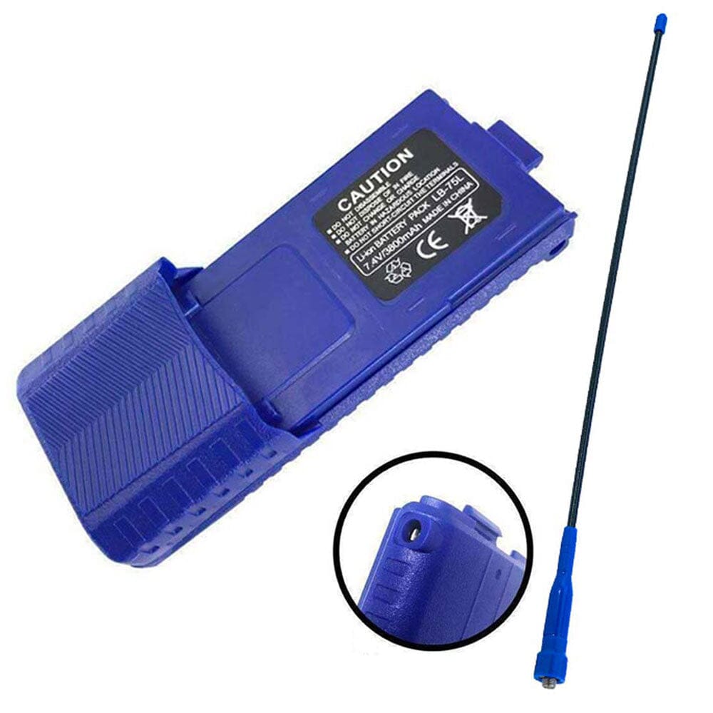 Long Range Antenna Bundle for V3 & RH5R Handheld Radios - Enhanced Signal for Outdoor Adventures, Emergency Communication & Hiking