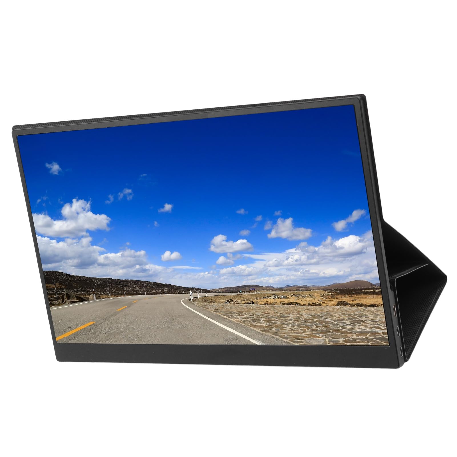 17.3 Inch USB-C Portable Monitor for Laptop & Phone - Slim Full HD IPS Screen, Plug & Play, Travel Monitor for Work, Gaming, and Entertainment