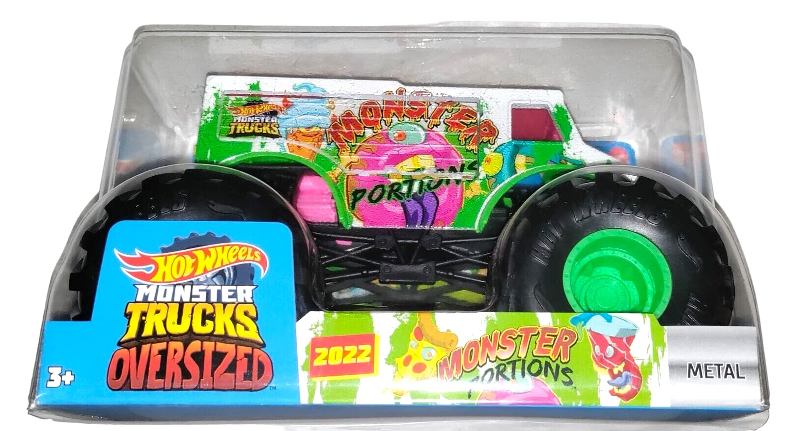 Hot Wheels Monster Truck FYJ83-B by Mattel - Durable Die-Cast Toy Car for Kids, Boys & Collectors - Perfect for Racing, Stunt Shows & Playtime Fun