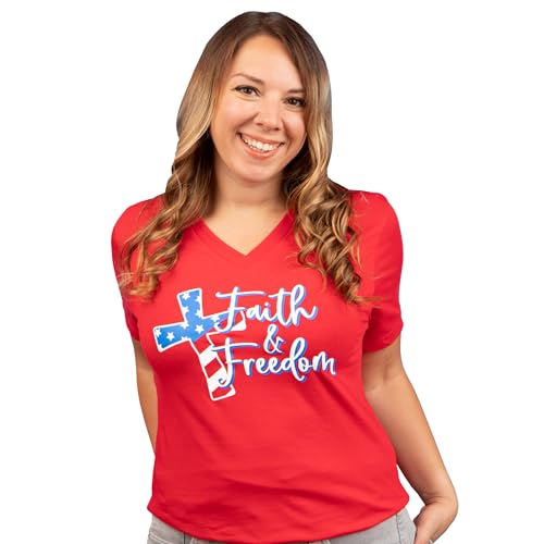 Faith Freedom Red