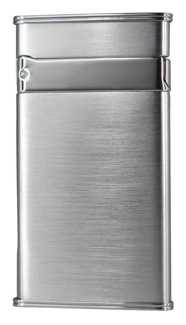Visol Caseti Flaco Ultra-Thin Torch Flame Cigar Lighter - Refillable Butane Lighter for Cigars, Cigarettes & Pipe Smoking - Perfect for Outdoor Use, Travel & Gifts