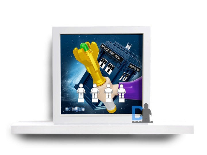 Lego® Doctor Who Minifigures Frame for 21304 Set - Special Edition Display Case for Collectors & Fans | Perfect for Home Decor & Gift Giving