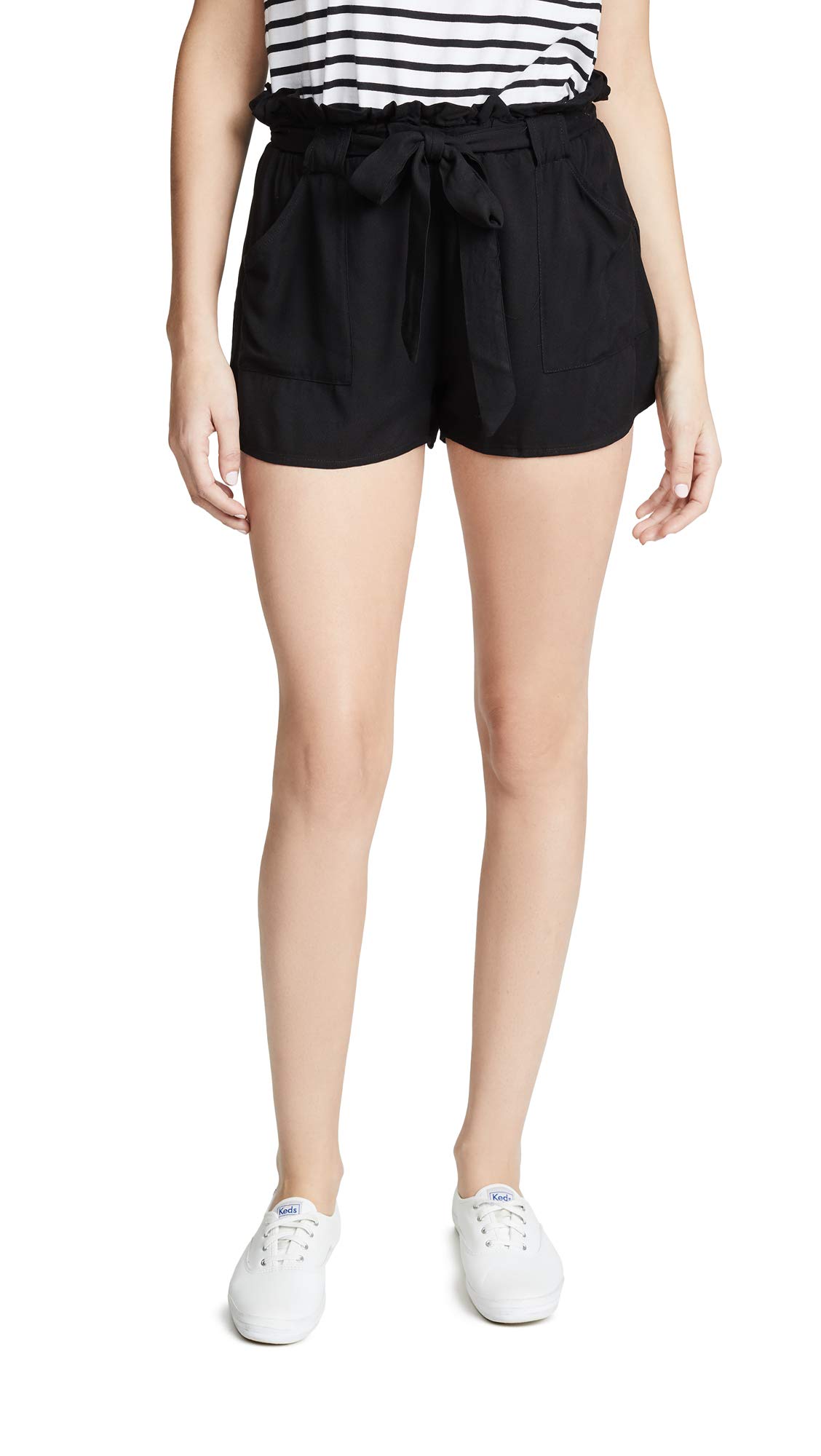 Jack Women's Belt It Out Paper Bag Shorts - High Waisted Casual Summer Shorts for Women | Perfect for Beach, Vacation & Everyday Wear
