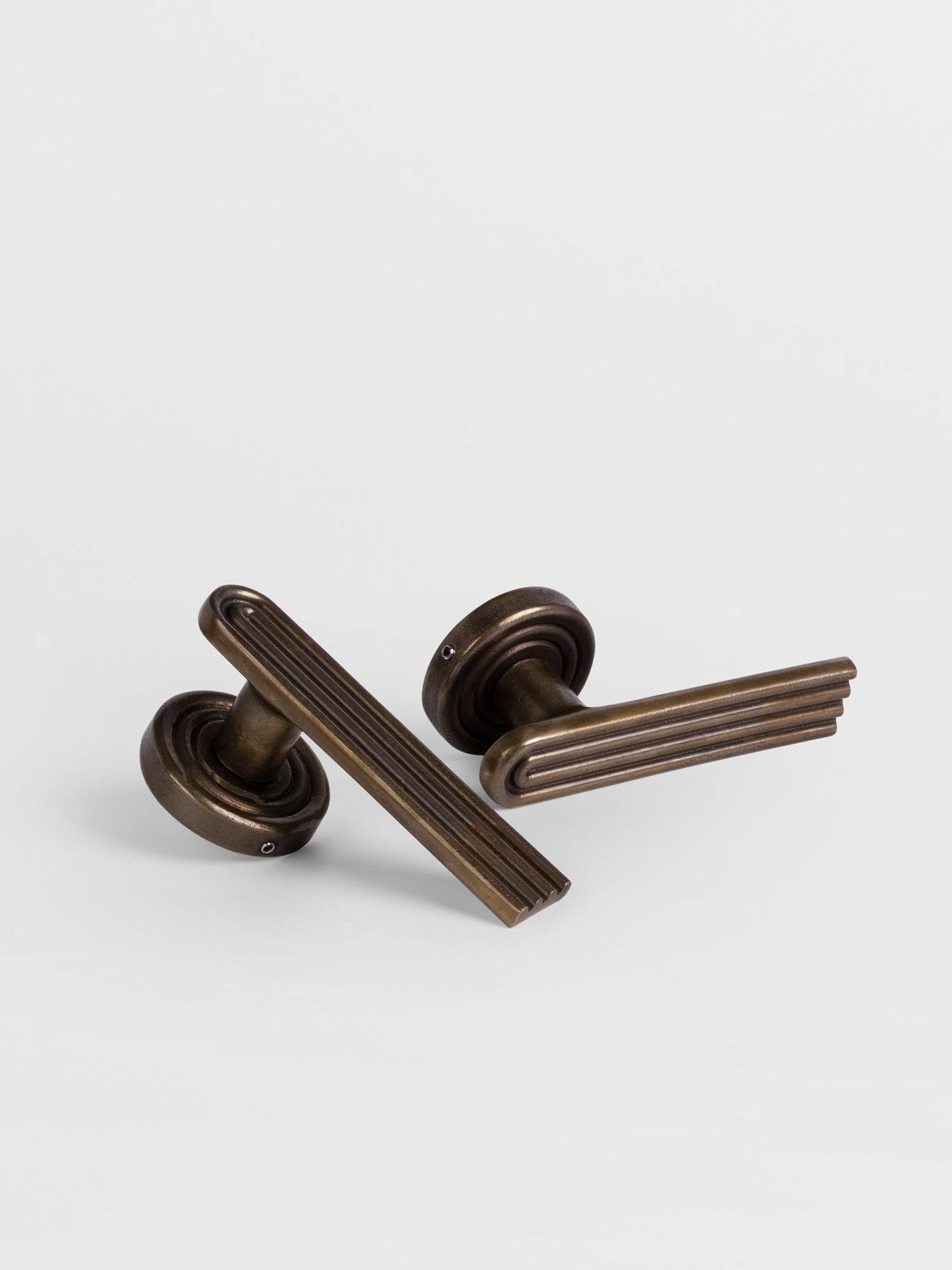 Premium Passage Door Handle Set No. 18 - Modern Interior Door Knob for Home & Office - Perfect for Bedrooms, Bathrooms, and Closets