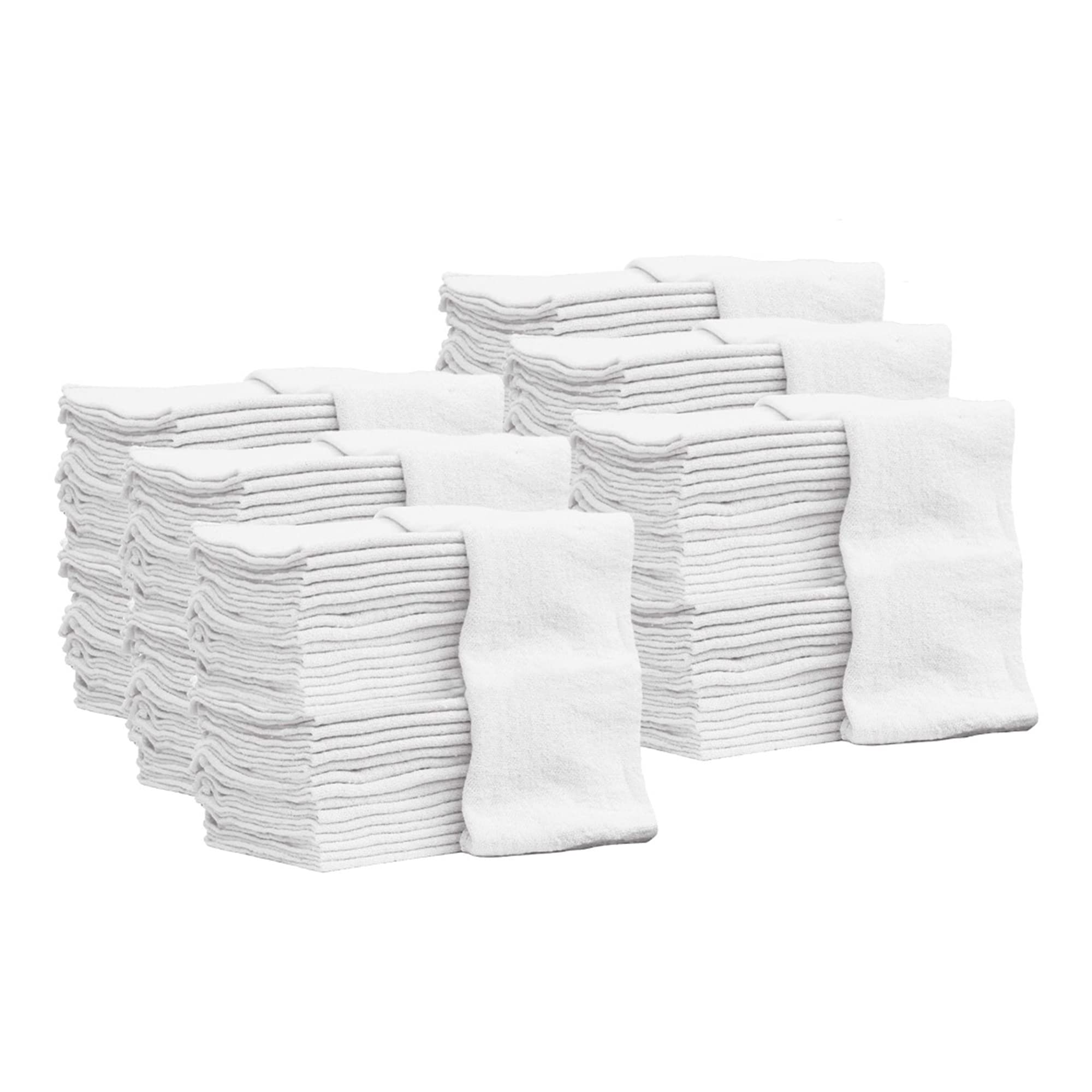 Nabob Premium Auto Mechanic Shop Towels - 100% Cotton Cleaning Rags, 14