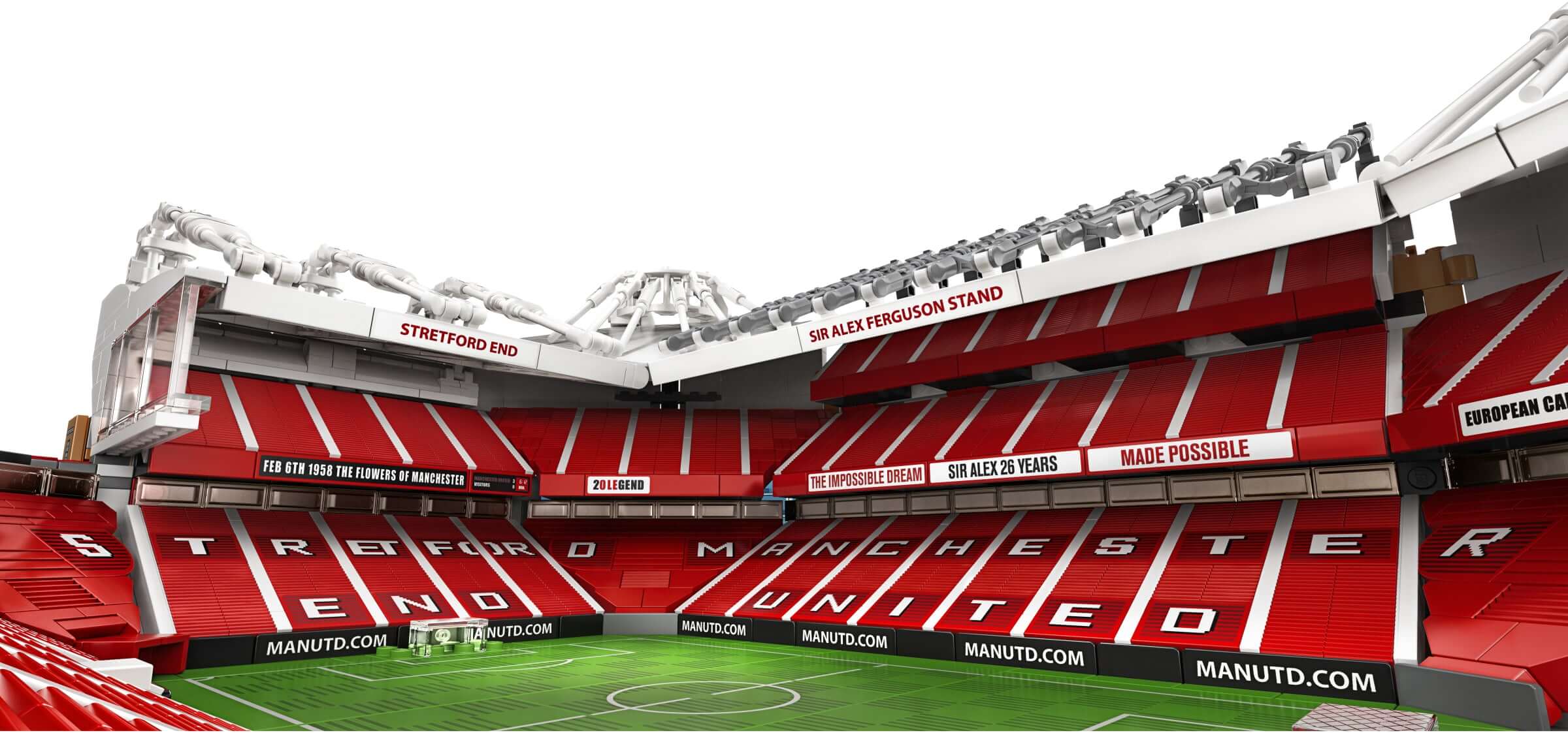 LEGO 10272 Old Trafford Manchester United Stadium Building Set - Collectible Football (Soccer) Model for Fans & Adults - Perfect for Home Decor, Gifts & Display
