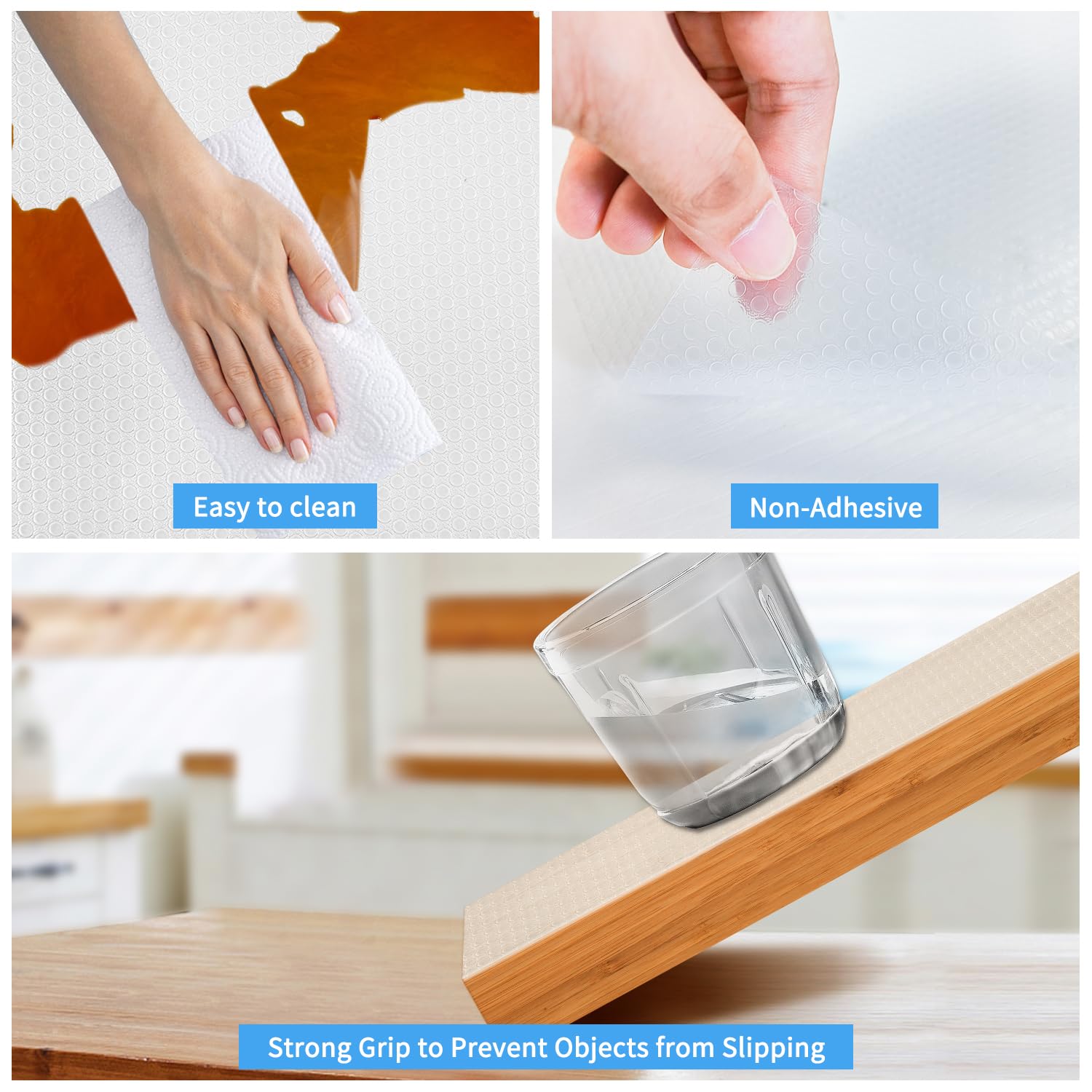 Non-Adhesive EVA Drawer & Shelf Liners - 17.7