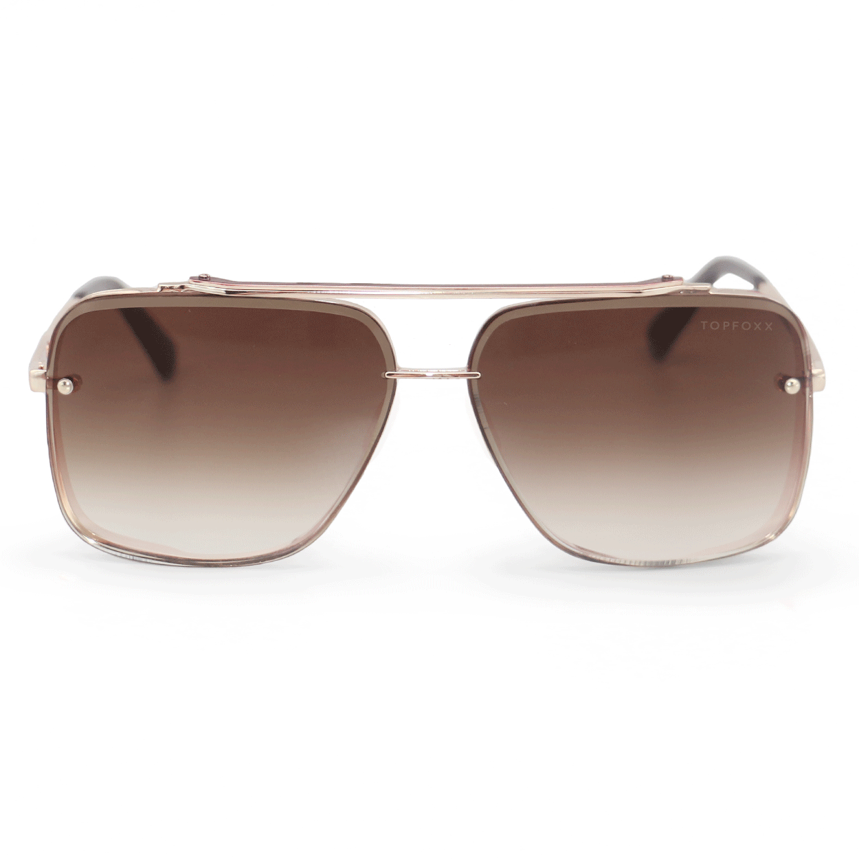 Bella Coffee Tangle-Free Aviator Sunglasses for Men & Women - Polarized UV Protection - Stylish & Comfortable for Driving, Travel & Outdoor Activities