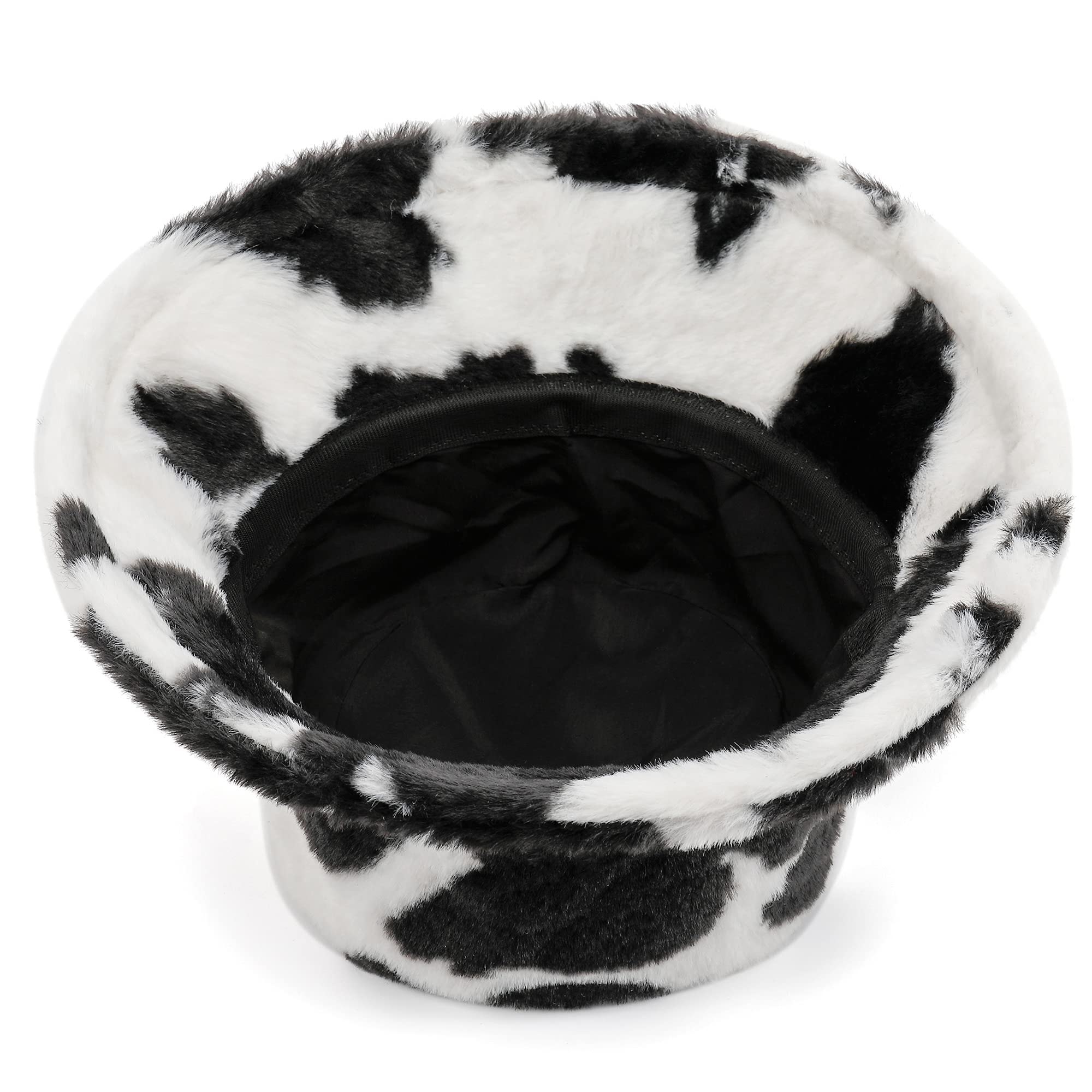 Cozy Winter Furry Bucket Hat for Women & Men - Warm Fluffy Fuzzy Beanie with Ear Protection - Perfect for Skiing, Snowboarding & Cold Weather Outdoor Activities