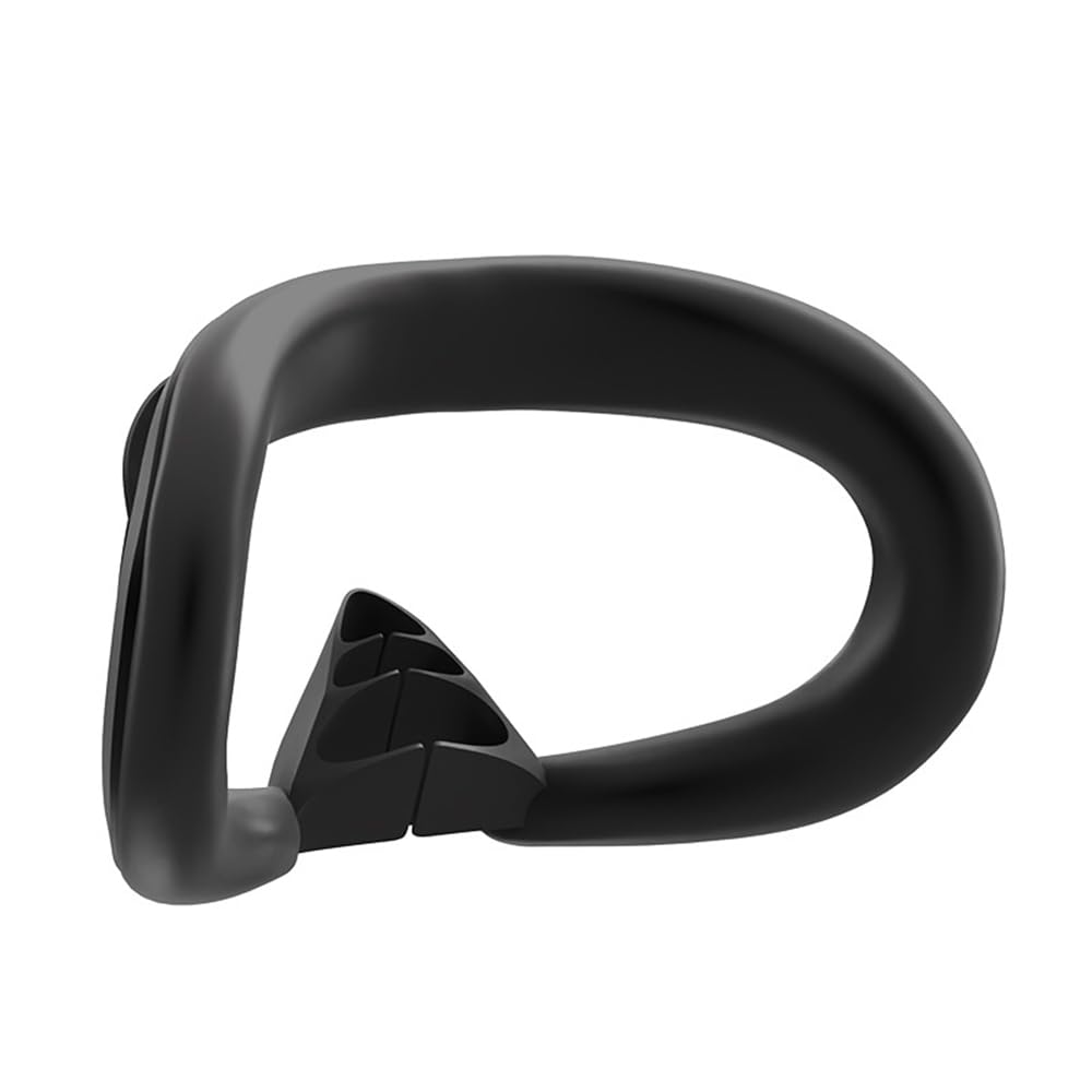 Premium Silicone VR Face Cover for Meta Quest 3 - Light Blocking, Sweat-Proof, Washable Replacement Cushion & Protective Eye Pad - Comfortable Gaming Accessory for Extended VR Sessions (White)