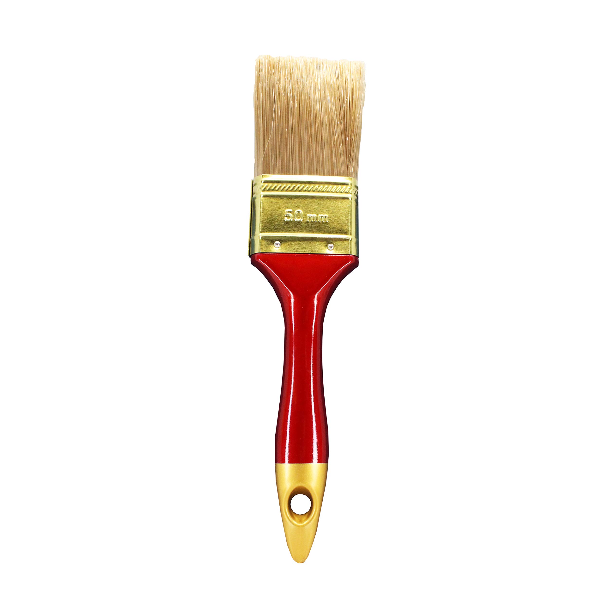 Premium 2 Inch Paint Brushes with Plastic Handle - 24 Pack for Professional & DIY Painting Projects - Perfect for Walls, Furniture, Canvas & Home Decor