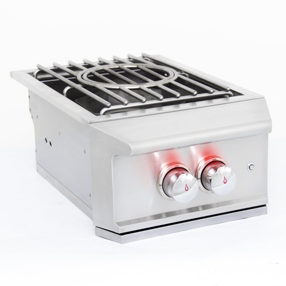 Blaze Professional Built-In Power Burner Natural Gas Grill - High-Performance Outdoor Cooking for Backyard BBQs & Patio Entertaining