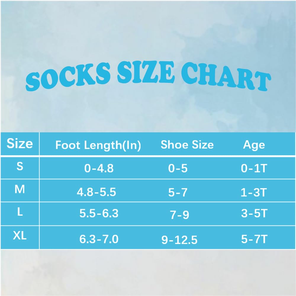 **Non-Slip Baby Boys' Dinosaur Socks - 12 Pack Soft Cotton Crew Socks with Grips for Toddlers | Perfect for Playtime, Daycare & Indoor Activities**