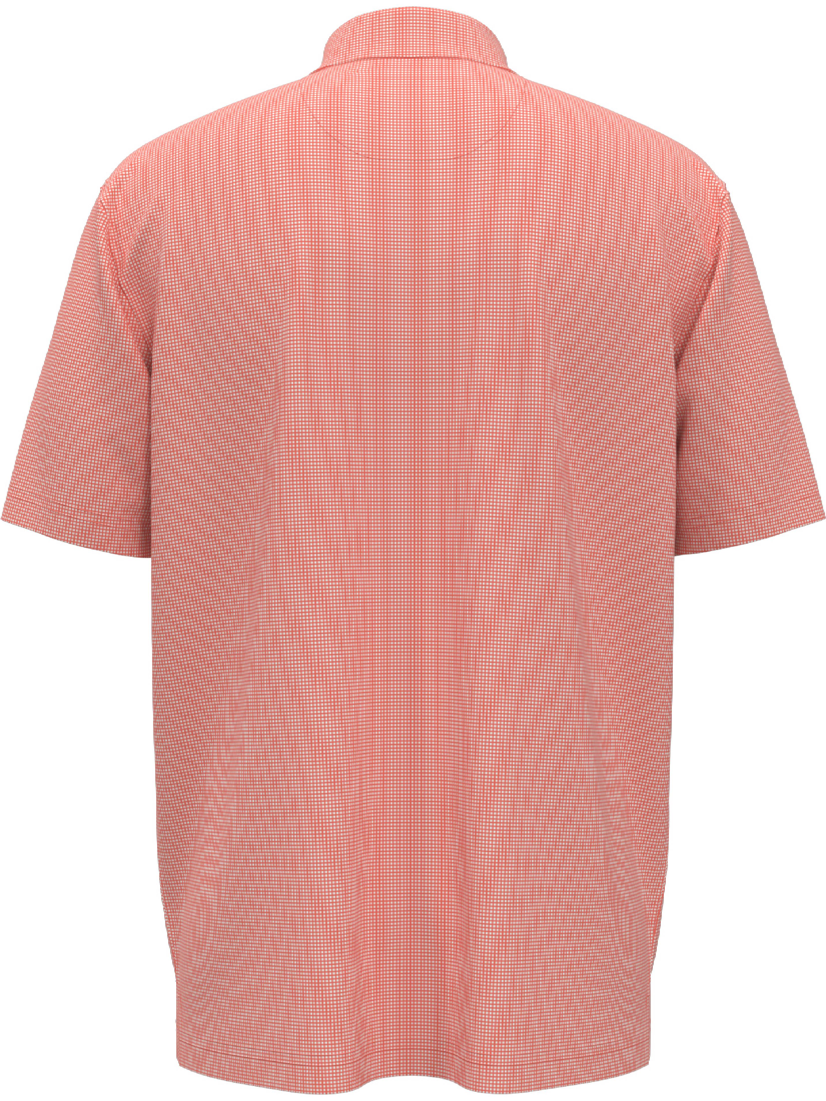 Men's Gingham Print Golf Polo Shirt - Breathable & Moisture-Wicking Performance Shirt for Golf, Tennis & Casual Wear