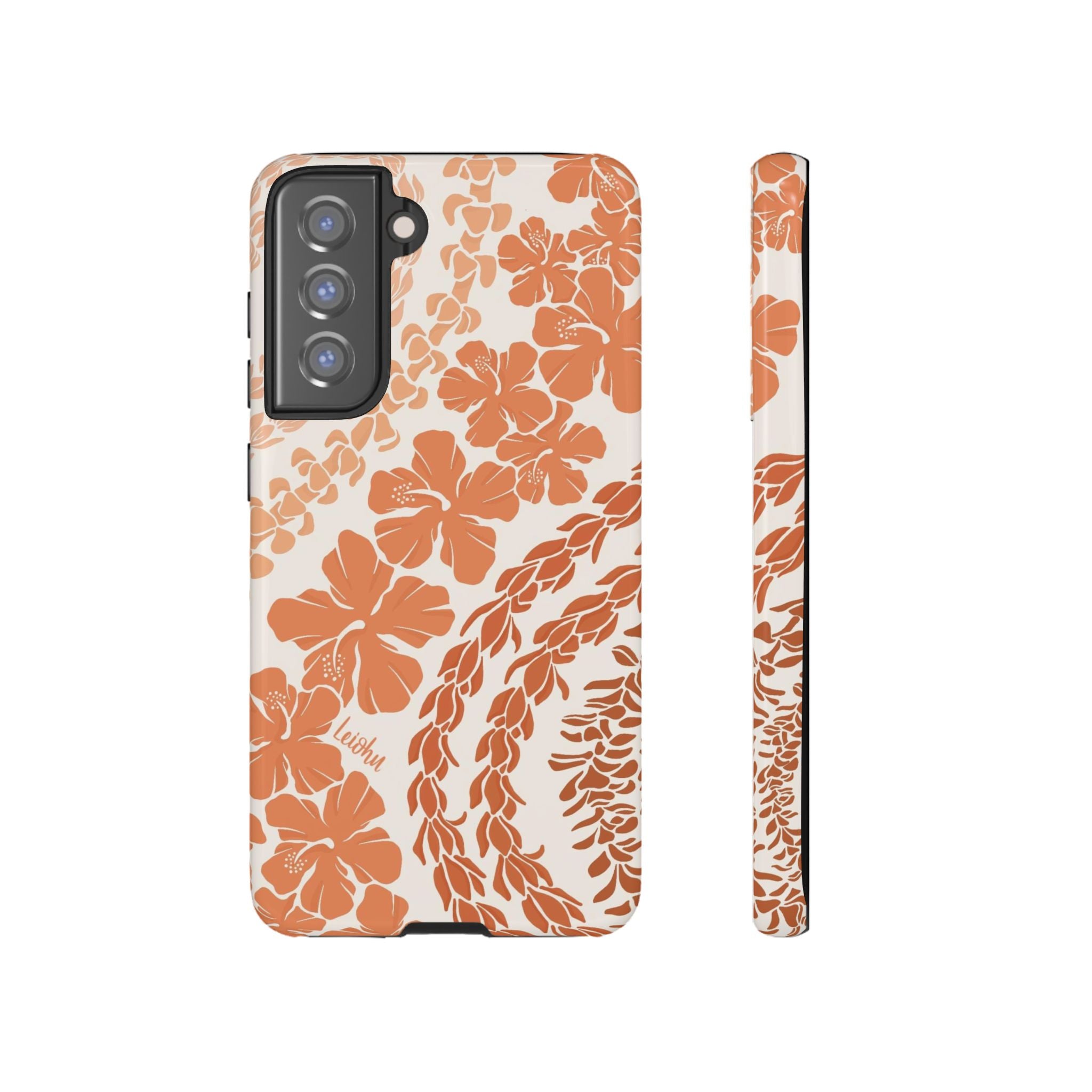 Groovy Lei Warm Samsung Galaxy Phone Case - Stylish & Protective Cover for Everyday Use