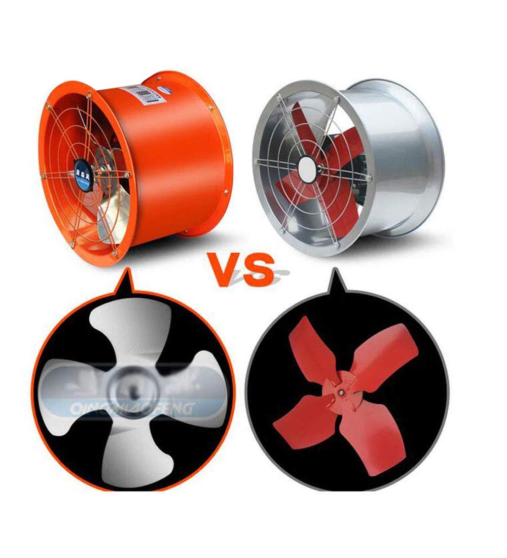 220V 10inch Industrial Exhaust Fan - 120W Axial Fan with 1800m³/H Airflow, Wall Mounted Utility Blower for Factory, Workshop, Warehouse Ventilation & Dust Removal | Durable Metal Construction for Heavy-Duty Use