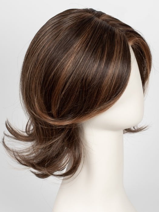 Elizabeth HF Synthetic Lace Front Wig with Mono Top - Natural Looking Human Hair Replacement for Daily Wear, Cosplay & Special Occasions