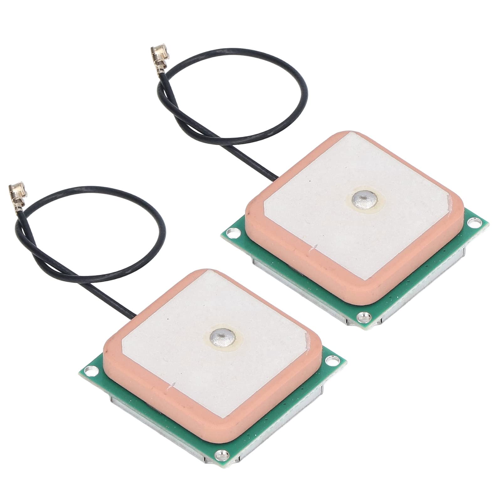 2Pcs IPEX GPS Passive Antenna - 28DBI High Gain Ceramic Antenna Module for Enhanced GPS Signal Reception | Compatible with Bus Stop Announcers, Satellite TV & Navigation Systems | Perfect for Outdoor Tracking, Vehicle GPS & IoT Devices