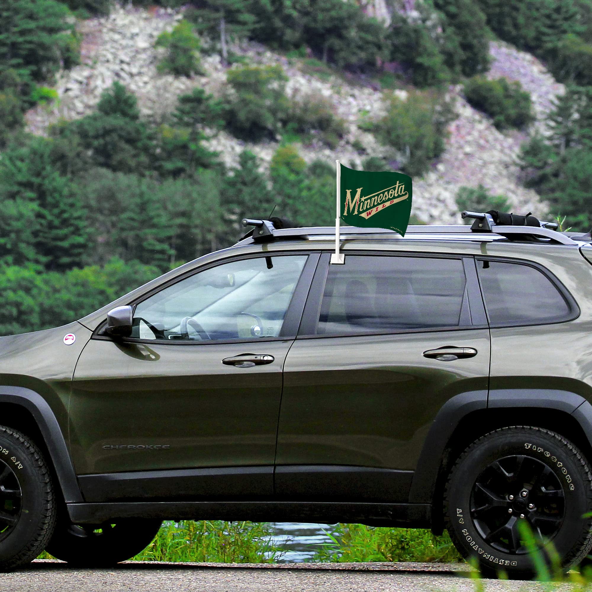 NCAA Double-Sided Car Flag - Team Spirit for Road Trips