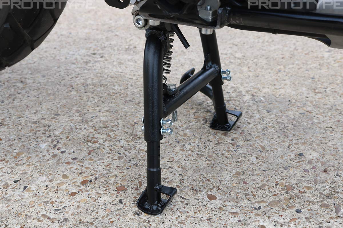 T-Rex Racing Adjustable Center Stand for BMW G650GS 2008-2017 - Motorcycle Kickstand for Easy Parking & Maintenance