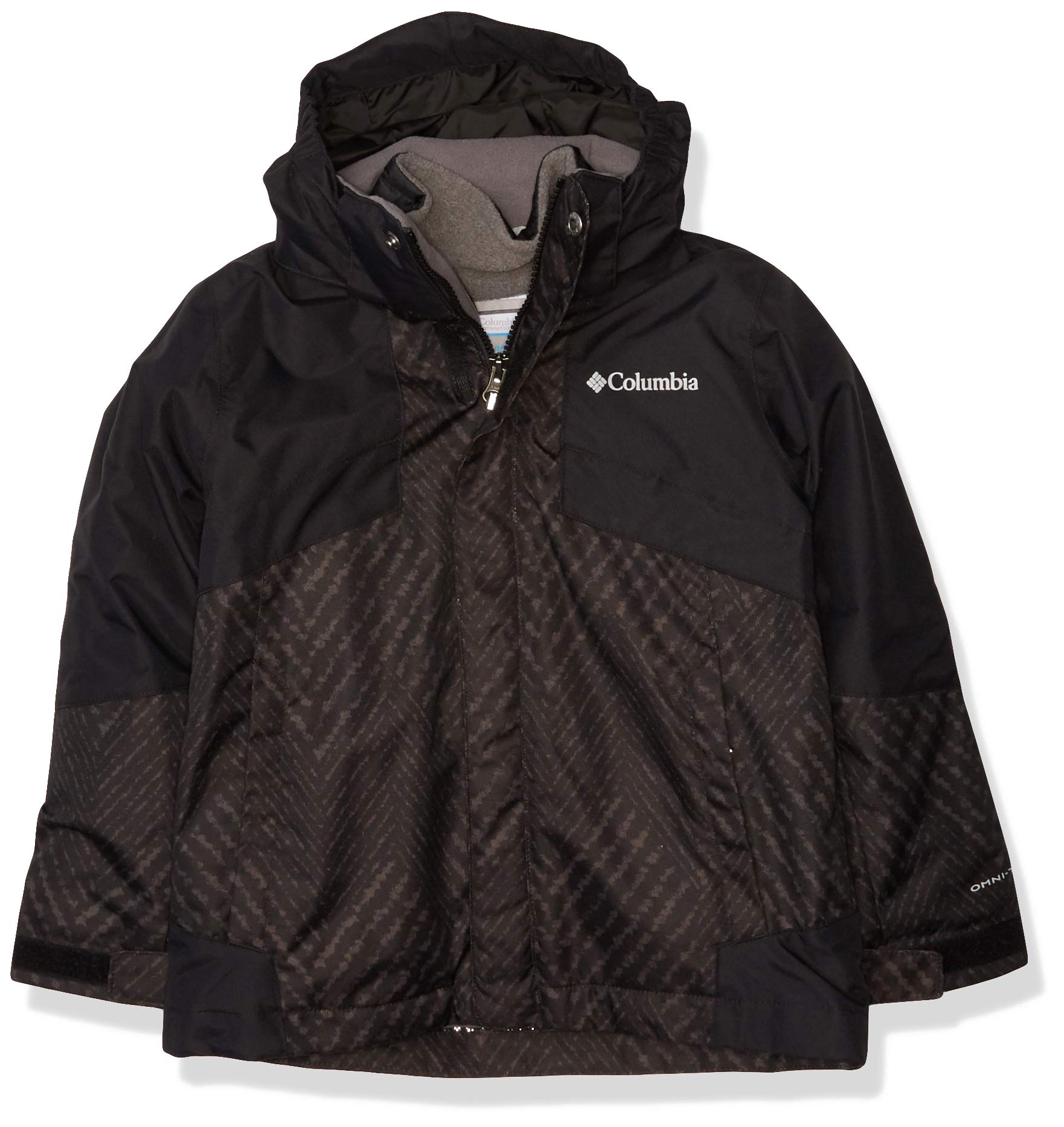 Columbia Boys Bugaboo II Fleece Interchange Jacket - Warm Winter Coat for Kids, Water-Resistant Outdoor Jacket for Hiking, Camping & Snow Play